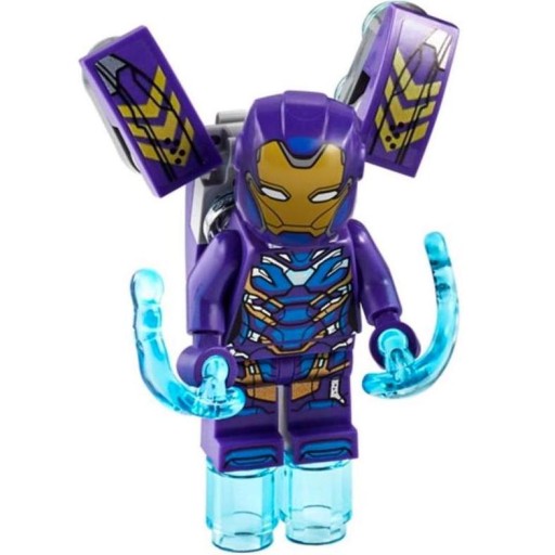 Lego Figure Rescue Pepper Potts sh610 - Dark Purple Armor