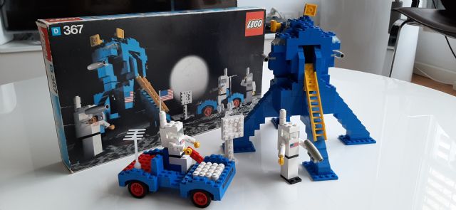 Set 367-1 : Moon Landing [Vintage & Retired:Legoland] [BrickLink]