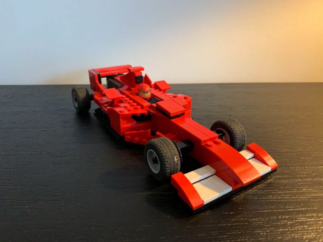 LEGO Racers: Ferrari 248 F1 1:24 (8142) Missing 1 Brick, Working