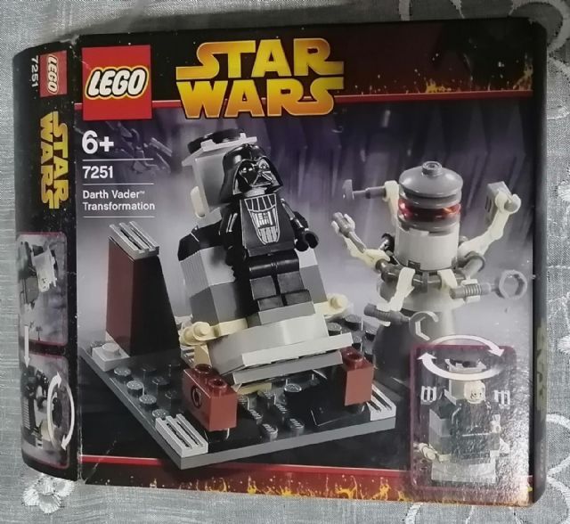 Lego set 7251 darth vader online transformation