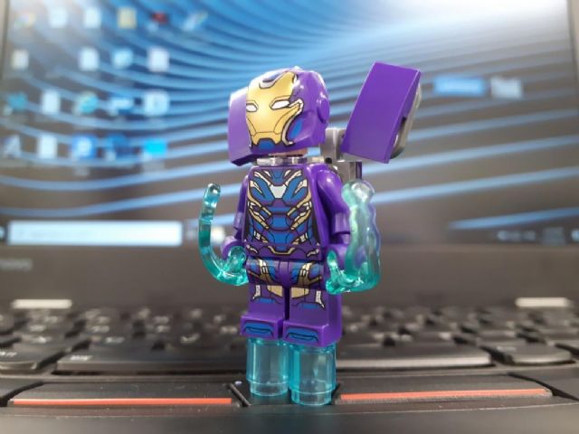 Lego® SH665 mini figurine Marvel Avengers, Pepper Potts armure Iron Man