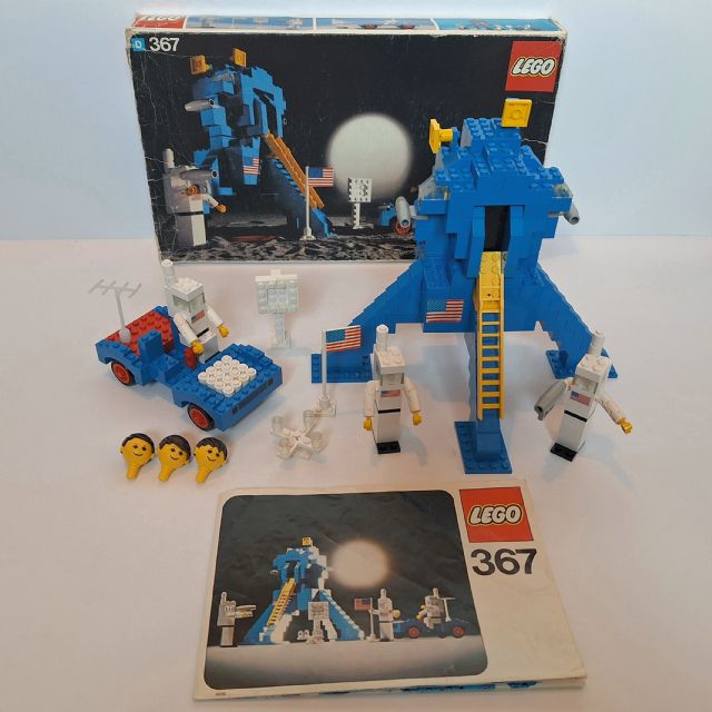 Set 367-1 : Moon Landing [Vintage & Retired:Legoland] [BrickLink]