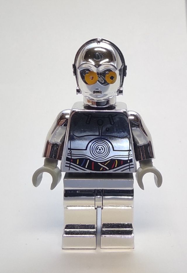 Silver c3po online lego