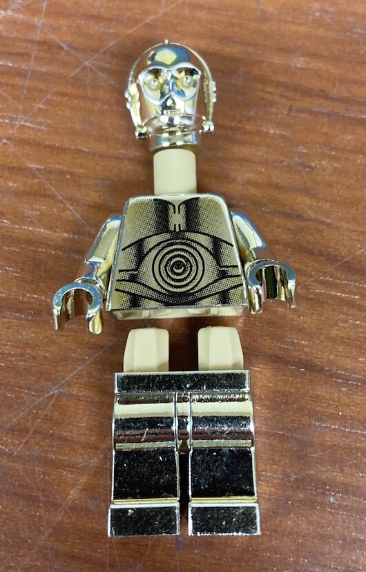 Chrome discount lego c3po