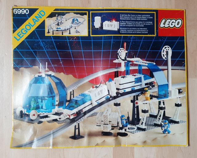 Original Box 6990 1 Futuron Monorail Transport System unsorted BrickLink