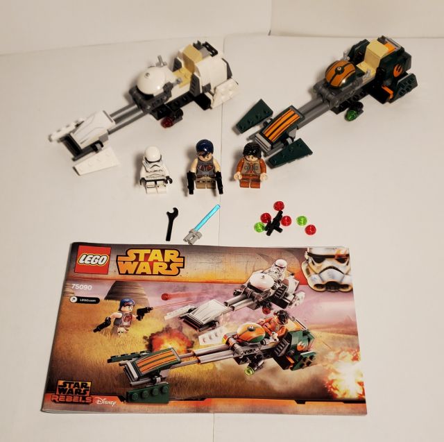 75090 Ezra popular Speeder Bike Damaged box