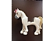 invID: 461205137 P-No: 93083c01pb12  Name: Horse, Friends Style with 2 x 2 Cutout with Dark Bluish Gray Nose, Brown Eyes, Tan Eyebrows, Mane and Tail Pattern