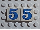 Lot ID: 464147217 P-No: 3068pb2449 Name: Tile 2 x 2 with Number 5 Blue Pattern invID: 464147217 P-No: 3068pb2449 Name: Tile 2 x 2 with Number 5 Blue Pattern