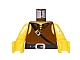 Lot ID: 467002531 P-No: 973pb0093c01 Name: Torso Castle Dark Forestman Tie Shirt and Black Crossbelt Pattern / Yellow Arms / Yellow Hands invID: 467002531 P-No: 973pb0093c01 Name: Torso Castle Dark Forestman Tie Shirt and Black Crossbelt Pattern / Yellow Arms / Yellow Hands