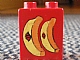 invID: 27033743 P-No: 4066pb181  Name: Duplo, Brick 1 x 2 x 2 with Bananas with Stickers Pattern