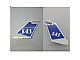 invID: 473313141 P-No: 4867pb08  Name: Tail Wedge with SAS Logo Pattern on Both Sides (Stickers) - Set 4032-2