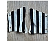 invID: 474817925 P-No: 70966  Name: Cloth Sail 9 x 11, 3 Holes with Black Stripes Pattern