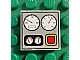 Lot ID: 487408907 P-No: 3068px4 Name: Tile 2 x 2 with Gauges and Red Button on Light Gray Background Pattern invID: 487408907 P-No: 3068px4 Name: Tile 2 x 2 with Gauges and Red Button on Light Gray Background Pattern