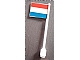 invID: 487453227 P-No: 3596pb16  Name: Flag on Flagpole, Straight with Netherlands Pattern (Stickers)