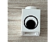 invID: 490060781 P-No: 3005pe1  Name: Brick 1 x 1 with Black and White Eye without Pupil Pattern