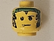 Lot ID: 491796627 P-No: 3626px10 Name: Minifigure, Head Male Sideburns and Green Bandana Pattern invID: 491796627 P-No: 3626px10 Name: Minifigure, Head Male Sideburns and Green Bandana Pattern
