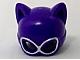 invID: 497911794 P-No: 27326pb01  Name: Minifigure, Headgear Mask Catwoman with Silver Goggles Pattern