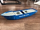 invID: 501299464 P-No: bfloat4c01pb01  Name: Boat, Hull Unitary 52 x 12 x 6 1/3 with Cargo Carrier Pattern (Stickers) - Set 4030