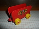 invID: 457615570 P-No: dupcarbody07  Name: Duplo Car Body Wagon with Horseshoe and Rope Pattern (fits over Car Base 2 x 6)