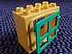 invID: 40623174 P-No: 2332b  Name: Duplo Door / Window Frame 2 x 4 x 3 Raised Door Outline, Completely Open Back