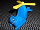 invID: 19581312 P-No: dupcopterpb01  Name: Duplo Helicopter Body with Skids with Life Preserver Pattern