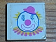 invID: 34204758 P-No: 3068pb0073  Name: Tile 2 x 2 with Clown Face Pattern (Sticker) - Set 5860