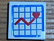 invID: 30418587 P-No: 3068pb0117  Name: Tile 2 x 2 with Hospital Graph with Heart Pattern (Sticker) - Sets 5874 / 5875 / 5876