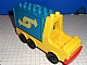 invID: 49907468 P-No: dup005  Name: Duplo Truck Base with Six Wheels and 2 x 10 Studs