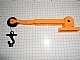 invID: 52221006 P-No: 40633c03  Name: Duplo Crane Telescoping Boom Assembly with Black Hook, White String, and Blue Winch Drum