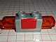 invID: 238716935 P-No: 52189c03  Name: Duplo Siren with Light, 1 x 2 Base with Red Button and Trans-Orange Light Covers