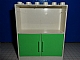 invID: 68781480 P-No: 6461  Name: Duplo Wall 2 x 6 x 6 with 3 Cupboards