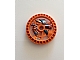 invID: 75030598 P-No: 32353pb01  Name: Technic, Disk 5 x 5 - RoboRider Talisman Wheel, Skeleton Mold with Robot Pattern