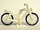 invID: 64198639 P-No: 4719c02  Name: Bicycle with Trans-Clear Wheels with Molded Black Hard Rubber Tires (4719 / 92851pb01)