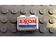 invID: 87281307 P-No: 3004pb071  Name: Brick 1 x 2 with Exxon Logo Pattern on Both Sides (Stickers) - Set 6375-2