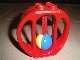 invID: 15113269 P-No: bab010  Name: Duplo Rattle Oval with Blue/Yellow Wheel