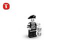 invID: 96526871 M-No: col025  Name: Mime, Series 2 (Minifigure Only without Stand and Accessories)