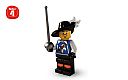 invID: 96597664 M-No: col051  Name: Musketeer, Series 4 (Minifigure Only without Stand and Accessories)