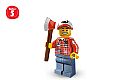 invID: 96619581 M-No: col072  Name: Lumberjack, Series 5 (Minifigure Only without Stand and Accessories)