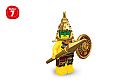 invID: 96642242 M-No: col098  Name: Aztec Warrior, Series 7 (Minifigure Only without Stand and Accessories)