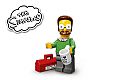 invID: 96996528 M-No: sim013  Name: Ned Flanders, The Simpsons, Series 1 (Minifigure Only without Stand and Accessories)