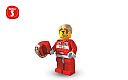 invID: 97058931 M-No: col040  Name: Race Car Driver, Series 3 (Minifigure Only without Stand and Accessories)