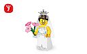 invID: 97249508 M-No: col100  Name: Bride, Series 7 (Minifigure Only without Stand and Accessories)