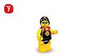 invID: 97249556 M-No: col097  Name: Swimming Champion, Series 7 (Minifigure Only without Stand and Accessories)