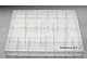 invID: 101578061 G-No: MxBox18  Name: Modulex Storage Box Clear with Lid, 18 Compartments (Empty)