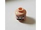 invID: 113909076 P-No: 3626cpb0483  Name: Minifigure, Head Glasses with Bushy Moustache and Eyebrows Pattern (HP Flitwick) - Hollow Stud