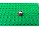 invID: 128134365 P-No: 2446pb06  Name: Minifigure, Headgear Helmet Motorcycle (Standard) with Silver Star on Blue and Orange Stripes Pattern