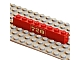invID: 129901642 P-No: 3008px18  Name: Brick 1 x 8 with Gold 