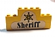invID: 135508966 P-No: BA025pb02  Name: Stickered Assembly 8 x 1 x 3 with Star and 'Sheriff' Pattern (Sticker) - Set 365 - 2 Brick 1 x 8, 1 Brick 1 x 4