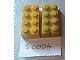 invID: 142163913 P-No: bslot04  Name: Brick 2 x 4 without Bottom Tubes, Slotted (with 1 slot)