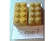 invID: 142165022 P-No: bslot04a  Name: Brick 2 x 4 without Bottom Tubes, Slotted (with 2 slots, opposite)